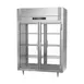 Victory RSA-2D-S1-EW-PT-G-HC 58" 2-Section Wide Pass-Thru Refrigerator w/ 4 Glass Swing Full Doors, Aluminum Interior, 53 cu. ft. 3 image