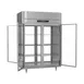 Victory RSA-2D-S1-EW-PT-G-HC 58" 2-Section Wide Pass-Thru Refrigerator w/ 4 Glass Swing Full Doors, Aluminum Interior, 53 cu. ft. 4 image