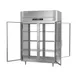 Victory RSA-2D-S1-EW-PT-G-HC 58" 2-Section Wide Pass-Thru Refrigerator w/ 4 Glass Swing Full Doors, Aluminum Interior, 53 cu. ft. 5 image