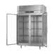 Victory RSA-2D-S1-G-HC 52" Two Section Reach-In Refrigerator w/ 2 Glass Swing Full Doors, Aluminum Interior, 44.5 cu. ft. 5 image