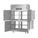Victory RSA-2D-S1-PTHDHC 52" 2-Section Pass-Thru Refrigerator w/ 8 Solid Swing Half Doors, Aluminum Interior, 48 cu. ft. 5 image