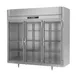 Victory RSA-3D-S1-EW-G-HC 86" 3-Section Wide Reach-In Refrigerator w/ 3 Glass Swing Full Doors, Aluminum Interior, 74 cu. ft. 3 image
