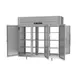 Victory RSA-3D-S1-EW-PT-HC 86" 3-Section Wide Pass-Thru Refrigerator w/ 6 Solid Swing Full Doors, Aluminum Interior, 80 cu. ft. 5 image