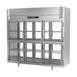 Victory RSA-3D-S1-EW-PT-HG-HC 3-Section Wide Pass-Thru Refrigerator w/ 12 Glass Swing Half Doors, Aluminum Interior, 80 cu. ft. 3 image