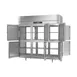 Victory RSA-3D-S1-PT-HD-HC 78" 3-Section Pass-Thru Refrigerator w/ 12 Solid Swing Half Doors, Aluminum Interior, 74 cu. ft. 5 image