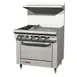 Southbend S36D-2G 36" Gas Restaurant Range w/ (2) Open Burners, 24" Griddle Right, (1) Standard Oven, 139.000 BTU 1 image