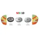Sammic MX10 (9500110) Disc Package w/ Grid, Slicing Disc, Curved Slicer 1 image