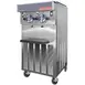 SaniServ 424 Floor Model Soft Serve/Yogurt Twin Freezer w/ (2) 20-Qt. Mix Capacity, 2 Heads 1 image