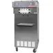 SaniServ 521 Floor Model Soft Serve/Yogurt Twist Freezer w/ (2) 17-Qt. Mix Capacity, 2 Heads 1 image