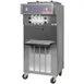 SaniServ 527 Floor Model Soft Serve/Yogurt Twist Freezer w/ (2) 11-Qt. Mix Capacity, 2 Heads 1 image