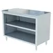 Sapphire Manufacturing SMDC-2424 24"x24" S.Steel Enclosed Base Open Front Dish Cabinet with Shelf 1 image