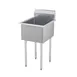 Sapphire Manufacturing SMSQ2421 One Compartment Sink, 27"W X 24-1/2"D 1 image