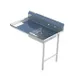 Sapphire Manufacturing SMUDT-48R Soiled Dishtable w/ Sink On Right, 10-1/2" Backsplash 1 image