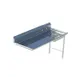 Sapphire Manufacturing SMUDT-72R Soiled Dishtable w/ Sink On Right, 10-1/2" Backsplash 1 image