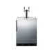 Summit SBC54OSBIADA 24" 1 Tower Kegerator Dispenser, 5.5 cu. ft. 1 image