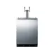 Summit SBC58BLBIADA 24" 1 Tower Draft Beer Cooler Dispenser, 5.5 cu. ft. 2 image