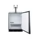 Summit SBC58BLBIADA 24" 1 Tower Draft Beer Cooler Dispenser, 5.5 cu. ft. 3 image