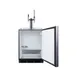 Summit SBC58BLBIADAIFCMTWIN 24" Combo Nitro/Cold Brew Coffee Dispenser, 5.5 cu. ft. 115V 3 image