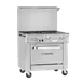 Southbend 4361A-1GR 36" Gas Restaurant Range w/ (4) Open Burners, 12" Griddle, (1) Convection Oven, 182.000 BTU 1 image
