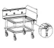 Southbend HDCS-72 Countertop Cooking Equipment Stand w/ Open Base with Undershelf, Legs 1 image
