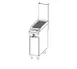 Southbend P12C-C 12" Gas Heavy Duty Range w/ 12" Full Charbroiler, (1) Cabinet Base, 32.000 BTU 1 image