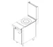 Southbend P18C-F 18" Gas Heavy Duty Range w/ (1) French Top, (1) Cabinet Base, 35.000 BTU 1 image