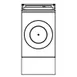 Southbend P18N-F 18" Gas Heavy Duty Range w/ (1) French Top, Modular Base, 35.000 BTU 1 image
