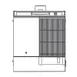 Southbend P32N-HC 32" Gas Heavy Duty Range w/ (1) Hot Top, 16" Charbroiler Right, Modular Base, 80.000 BTU 1 image