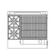Southbend P36N-BCC 36" Gas Heavy Duty Range w/ (2) Open Burners, 24" Charbroiler Right, Modular Base, 134.000 BTU 1 image