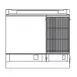 Southbend P36N-GGC 36" Gas Heavy Duty Range w/ 24" Griddle Left, 12" Charbroiler Right, Modular Base, 96.000 BTU 1 image