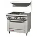 Southbend S36D-1G 36" Gas Restaurant Range w/ (4) Open Burners, 12" Griddle Left, (1) Standard Oven, 165.000 BTU 1 image