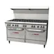 Southbend S60AA 60" Gas Restaurant Range w/ (10) Open Burners, (2) Convection Ovens, 350.000 BTU 1 image