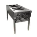 Southbend SPR-2J-FB 18" Gas Stock Pot Range w/ (2) Three Ring Burners, Front to Back Design, Manual Controls, 90.000 BTU 1 image