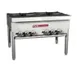 Southbend SPR-2J 36" Gas Stock Pot Range w/ (2) Three Ring Burners, Side to Side Design, Manual Controls, 240.000 BTU 1 image