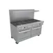 Southbend X-4601DD 60" Ultimate Restaurant Range w/ (10) Open Burners, (2) Standard Ovens, 420.000 BTU  1 image