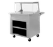 Delfield SC-74-NU 74" Shelleysteel™ Solid Top Serving Counter w/ Enclosed Base 1 image