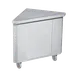Delfield SC-TRI 40" Shelleysteel™ Triangle Serving Counter w/ Enclosed Base 1 image