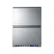 Summit SCFF532D 24" Built-in or Freestanding Undercounter Freezer, Stainless Steel, 3.54 cu. ft. 1 image