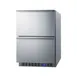 Summit SCFF532D 24" Built-in or Freestanding Undercounter Freezer, Stainless Steel, 3.54 cu. ft. 2 image