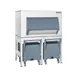 Scotsman ICS1360 60" Ice Storage Bin with Transport Cart, 1327 lb 1 image