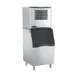Scotsman NS0622AX-1/B530S/KBT27 Air Cooled Nugget 643 lb Ice Machine with Bin, 536 lb Stainless 1 image