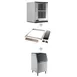 Scotsman NS0922AX-32/B530P/KBT27 Air Cooled Nugget 956 lb Ice Machine with Bin, 536 lb Plastic 1 image