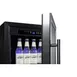 Summit SCR1841B 18" Beverage Center w/ Right Glass Door, Black Exterior, 2.7 cu.ft 4 image