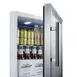 Summit SCR215LCSS 17" Countertop Beverage Merchandiser Refrigerator, 1.7 cu. ft. 4 image
