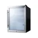 Summit SCR314L Countertop Beverage Cooler, 19" Black, 2.1 cu ft, Glass Door with Lock, 34‑46°F, R600a 2 image