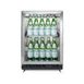 Summit SCR610BLRI 24" Glass Door Undercounter Refrigerator in Black, 5 cu. ft. 3 image
