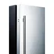 Summit SCR610BLSD 24" Stainless Steel Door Undercounter Refrigerator in Black, 5 cu. ft. 6 image