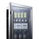 Summit SCR611GLOS 24" Outdoor Countertop Glass Door Refrigerator, Stainless Steel, 5.0 cu. ft. 4 image