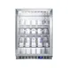 Summit SCR611GLOSCH 23" Glass Door Wine Refrigerator, Single Temperature, 20 Bottles 2 image