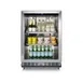 Summit SCR611GLOSRI 24" Outdoor Glass Door Undercounter Refrigerator in Stainless Steel, 5 cu. ft. 4 image